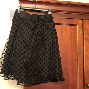 Elle Black Tulle Skirt